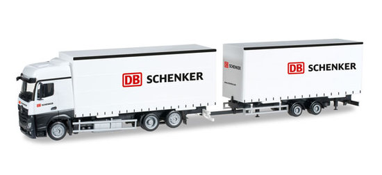 Mercedes-Benz Actros BigSpace Schüttvolumen Anhänger " DB-Schenker "