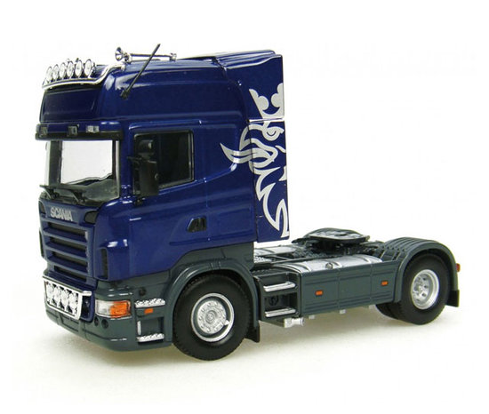 Truck Scania R 580 Blue color