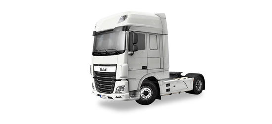 DAF XF Euro 6 SSC rigid tractor, white