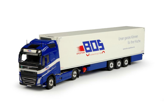 Volvo FH GL refrigerated semitrailer "BOS Berlin" 