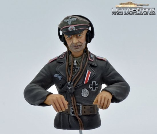 German Tiger tank commander 