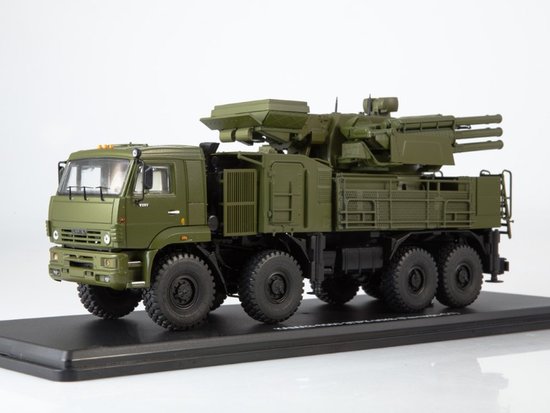 Pantsir-S1 / SA-22 Greyhound missel system on KAMAZ-6560 khaki color