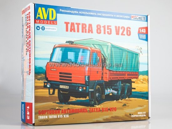 Tatra-815V26 LKW-Plane, Bausatz AVD