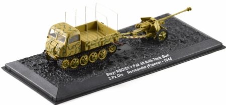 Steyr RSO / 01-40 Panzerabwehrkanone 2.PZ.DIV. Normandie (Frankreich) - 1944