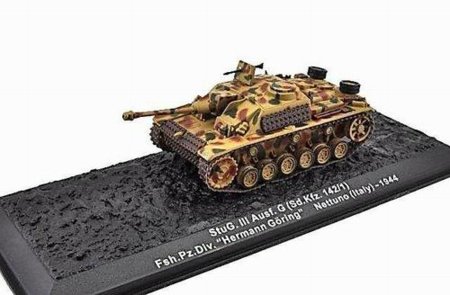 StuG.III Ausf.G (SD.KFZ. 142/1) Div. & Quot; Hermann Goring " Nettuno (Italien) 1944