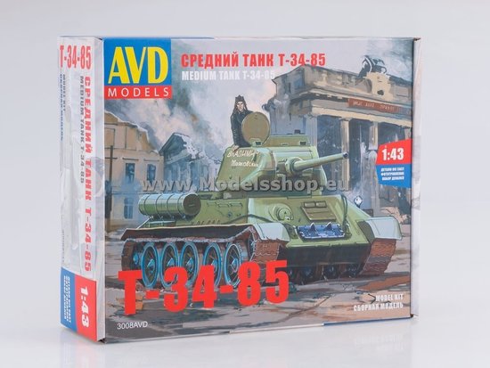 KIT Tank T-34-85 1944 - Modell Faltung