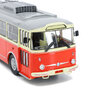 Škoda 9TR trolejbus béžová červená 143 - Avtoistoria (6)