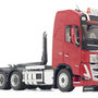 Volvo FH5 červená - nosič kontajnerov