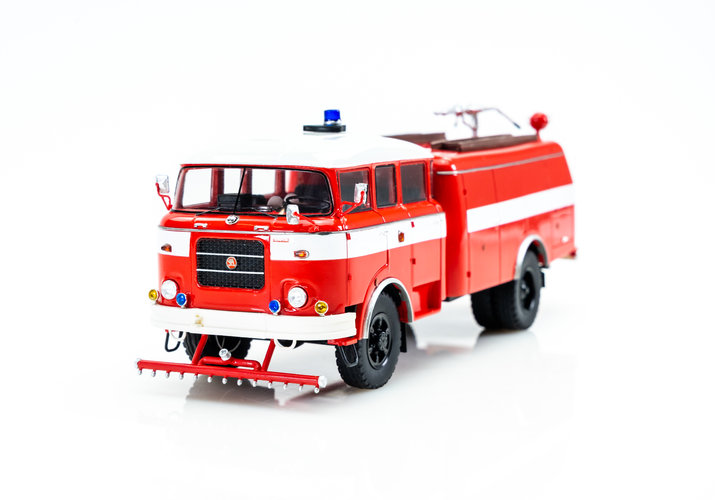 Premiere of the new ŠKODA 706 RTHP in DIVIACKA NOVA VSI 1 - Fire Station