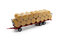 Maupu Flatbed + 30ks balíků - červená