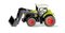 Claas Axion s predným nakladačom