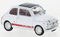 Fiat Abarth 595 SS, biela, 1957