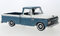 Ford F-100 customs Cab Pickup, modrá/bílá, 1965
