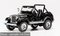 Jeep CJ-7 Laredo 1980 - čierna