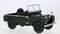 Land Rover série I, tmavě zelená, 1957