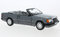 Mercedes 300 CE-24 Cabrio, sivá metalíza, s prístreškom, 1991