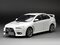 Mitsubishi Lancer Evolution X, white