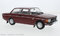 Volvo 142, dark red, 1973