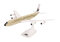 Boeing 707-320 Braniff International Solid Beige