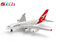 Herpa Toys: Airbus A380 - Singleplane Qantas