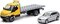 Iveco New Daily tow truck with BMW 1 silver
