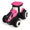 Plush tractor New Holland T7 pink