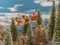 Santa Claus with sleigh
