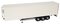 Pacton reefer trailer white