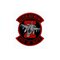 Gestickte Abzeichen 421FS schwarze Witwen - Kiss of Death