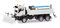 MAN TGS M 6x6 zimné služby, biela
