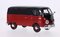 VW T1 Kastenwagen, schwarz / rot