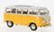 VW T1 Bus, 1963, gelb / weiß