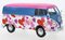 VW T1 box wagon, metallic-blau/Decorated