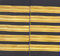 Set of two 5 gold bar Epaulettes with black background. ( 13 mm bar) 