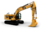 Cat 323 Hydraulische Kettenbagger 