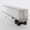 53ft Dry Cargo Van Trailer - Weiß