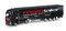 Mercedes-Benz Actros curtain Leinwand Aufliegers GigaSpace 