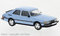 Saab 900 Turbo, hellblau/Dekor, 1986