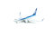 Boeing 737-700 ANA, klapky dole, s limitovanou edíciou Aviationtag
