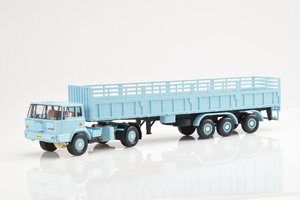 TATRA 813 NT 4x4 + semitrailer 3 - axle (blue color)