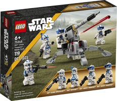 Battle pack of clone troopers from the 501st Legion