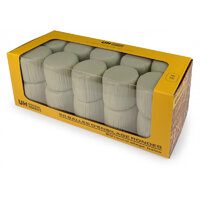 Set of 20 round silage bales – green