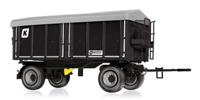 Kröger HKD 302 multipurpose trailer in black