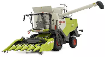 Claas Evion 410 with ROVIO 4.675FC