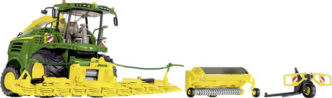 John Deere 8500i - sekačka s nástavci