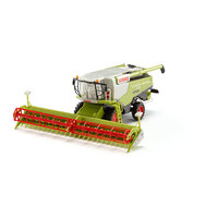 Claas Lexion 760 combine harvester with V 1050 grain header