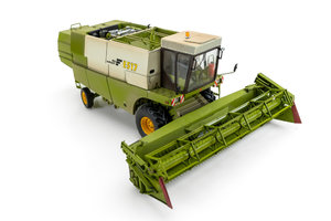 Harvester Fortschritt E517 MDW Rusty version II