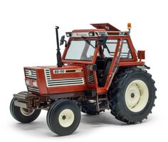 FIAT - 80-90 TRAKTOR SUPERCONFORT CAB 2WD 1997 - HNĚDÁ