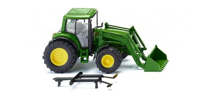 John Deere 6920 S s čelním nakladačem