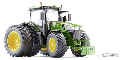 John Deere 7310R dvojité kolesá